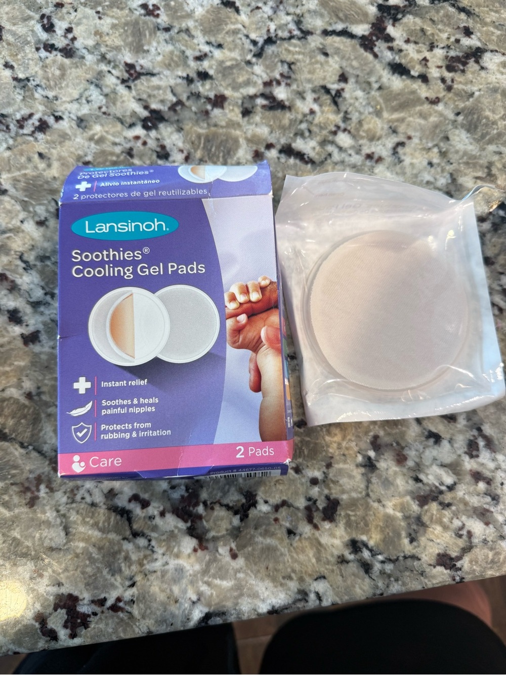 Lansinoh Soothies Cooling Gel Pads - Set of 2 pads